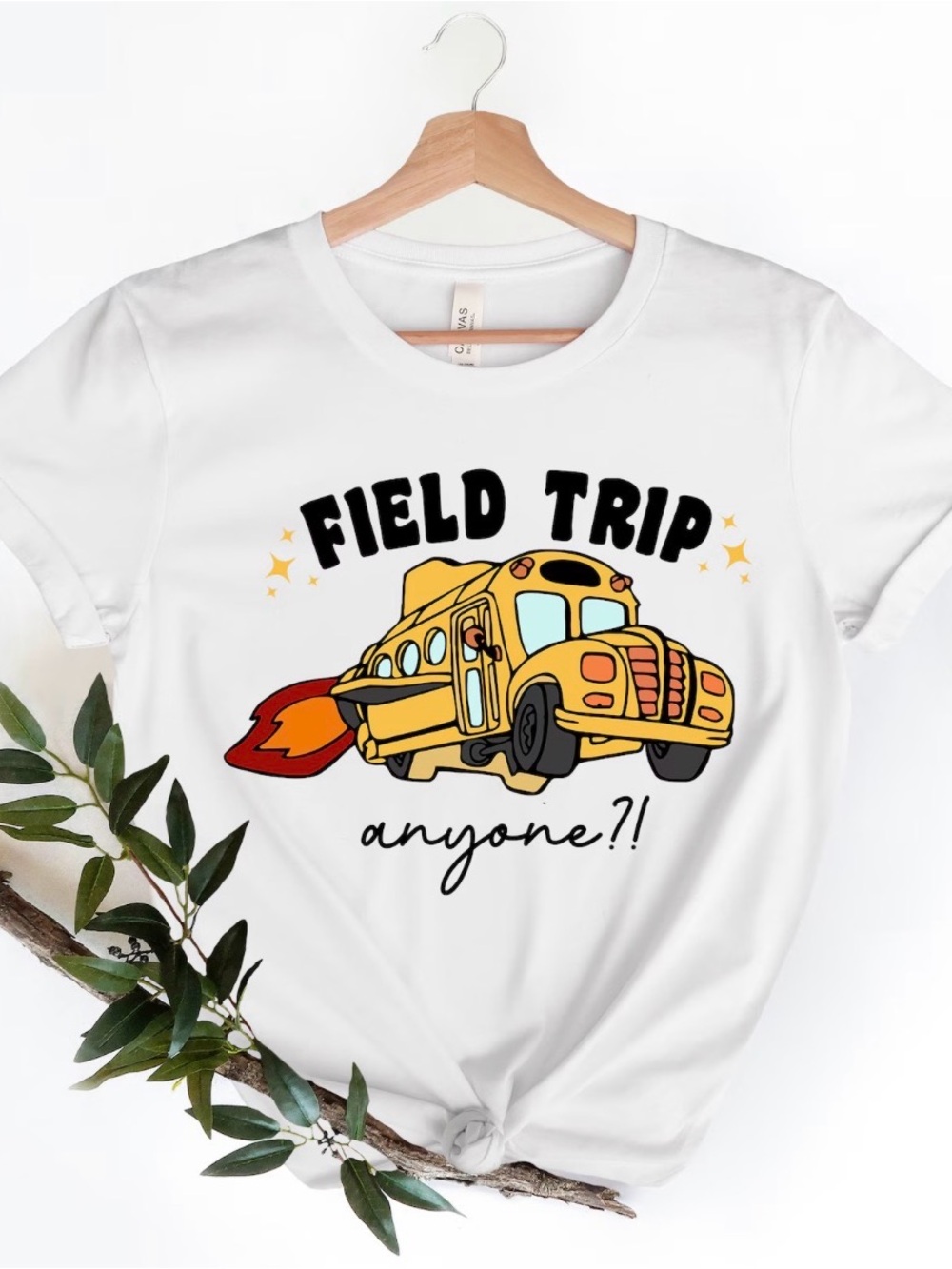Amazon White Tee Field Trip Shirt